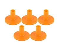 5 Pezzi Manicotti per Piatti, Set di Manicotti in Feltro per Tamburo in Plastica Manicotti per Supporto per Piatti Parti di Supporto per Strumenti a Percussione per Kit di Batteria