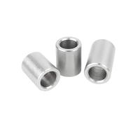 5 pezzi manicotto cuscinetto cilindrico in acciaio inossidabile, ID 8mm, OD 10mm, altezza 20mm boccola cuscinetto cava, distanziatore manicotto supporto cuscinetto, 8x10x20mm(5pcs)