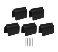 5 Pezzi Marcatore Presa per Muro a Secco Utensile Presa per Presa Strumento Strumento Marcatore Scatola Marcatura Localizzatore Sistemi di Archiviazione Montati (BLACK)