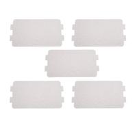 5 Pezzi Mica per Microonde, Universale Foglio di Mica Sostituzione Forno Parte Cucina Foglio di Mica Copertura di Guida d'Onda per 4.6x2.5 inch
