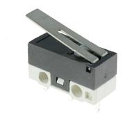 5 Pezzi Microinterruttore Ultra Mini Con Leva SPDT 3A 250VAC