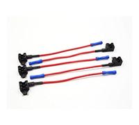 5 pezzi Mini Add-a-Circuit Tap Piggy Back Pluggable Blade Type Portafusibili for auto