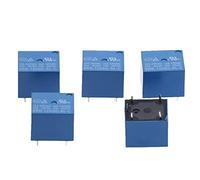 5 pezzi mini modulo SRD-12VDC-SL-C DC 3 V 12 24 SPDT pin relè di potenza bobina in plastica blu(SRD-12VDC-SL-C)
