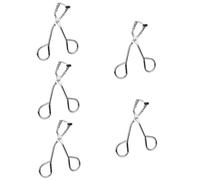 5 Pezzi Mini Piegaciglia Riscaldato Caratteristica Acciaio Inossidabile Per Donne Strumento Per Trucco Rapido Amici Famiglia