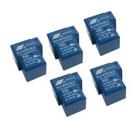 5 pezzi mini power songle relay 24v 30a spdt 6 pin pcb sla-24vdc-sl-c