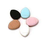 5 PEZZI Mini trucco per dito Mini cipria per fondotinta Spugna per cipria in polvere per cosmetici con cinturino Piumino per cipria con cuscino d'aria adatto a donne e rModalità di elaborazione
