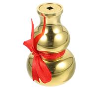 5 Pezzi Mini Vaso Vintage In Rame Cucuzza Feng Shui