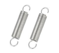 5 Pezzi Molla a trazione con Doppio Gancio, Acciaio inossidabile, Estensione Molla, 0.7mm Filo Diametro, 7mm OD, 70mm Libero Lunghezza, 0.7mmx7mmx70mm