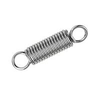 5 Pezzi Molla di Trazione con Ganci Acciaio Inossidabile 304 Filo 1,5 mm Diametro Esterno 16 mm Lunghezza 120 mm