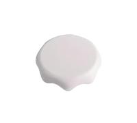 5 pezzi multi formati coperchio della tazza in silicone a perfetta tenuta isolamento termico di caffè riutilizzabile for viaggi pendolari uso esterno e domestico per Tisane(White,10.8cm)