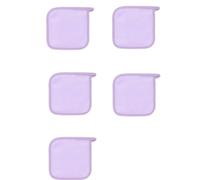5 pezzi multiuso per trucco dalla consistenza liscia per una pulizia profonda e uso in viaggio per la maggior parte delle pelli delicate della pelle struccante