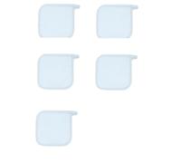 5 pezzi multiuso per trucco dalla consistenza liscia per una pulizia profonda e uso in viaggio per la maggior parte delle pelli delicate della pelle struccante