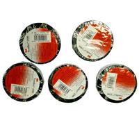 5 Pezzi Nastro adesivo Isolante PVC 3M TEMFLEX 1500 19mmx25metrix0,15mm spessore