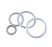 5 pezzi O-ring in silicone diametro esterno 139 mm diametro interno 125 mm spessore 7 mm VMQ guarnizione di tenuta rotonda bianca(134x120x7mm)