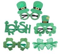 5 pezzi Occhiali da vista per la festa di San Patrizio Occhiali da vista