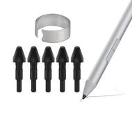 5 Pezzi Originale Punte di Ricambio per Lenovo Precision Pen 2 Laptop,[NON per Lenovo Precison Pen 3], Più Duraturo, Controllo Preciso, Amichevole Scherm, Nero