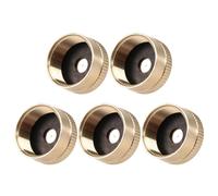 5 Pezzi Ottone Massiccio Ricarica 1 LB Propano Bottiglia Gas Tank Cilindro