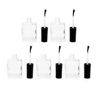 5 pezzi / pacco Flacone vuoto per smalto per unghie da 5 ml con pennello