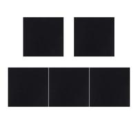 5 Pezzi Pannello Fonoassorbente in Feltro per Pareti Interne, Tagliabile | Riduce L’eco negli Ambienti, Installazione Semplice su Pareti Domestiche, per Home Theater e Sale Prove