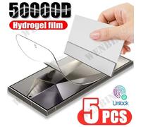 5 pezzi pellicola idrogel per Samsung Galaxy S26 S25 S24 S23 S22 Ultra Plus S25 FE A57 A56 A37 A36 A26 A17 A16 5G protezione schermo