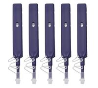 5 pezzi penna detergente per fibra ottica LC MU connettore pulizia finale per puntali diametro 1,25 mm SC FC ST 800+ tempi di pulizia
