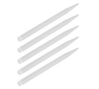 5 Pezzi Penna Stilo Bianca a Doppia Punta 2,5mm e 10mm per Lavagna | Plastica con Impugnatura Ergonomica, Cambio Rapido tra Punte, per Conferenze e Riunioni su Schermi a Infrarossi