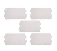 5 pezzi per forno a microondefoglio di copertura per guida d'onda a microonde da 4,6 * 2,5 pollici per ricambio per asciugacapelli, tostapane, Forno a microonde Piastre Microwave Oven Parts