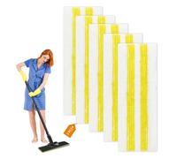 5 Pezzi per Kärcher EasyFix Bocchetta Scopa a Vapore Panni Ricambio Kit, per Kärcher EasyFix SC 1, SC 2, SC 3, SC 4, SC 5 Microfibra Panni per Scopa a Vapore, per Pulizia Tutti i Tipi di Terreno