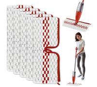 5 Pezzi per Vileda 1-2 Spray Max Lavapavimenti Ricambio Microfibra Kit Panno in