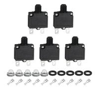 5 pezzi per X-B1 interruttore 10A manuale reset pulsante protezione sovraccarico