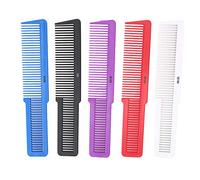 5 pezzi pettine olio per capelli pettini professionale antistatico tascabile salone parrucchiere taglio styling flat top pettini barbiere clipper strumento di massaggio