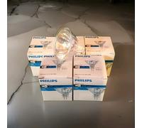 5 PEZZI Philips LAMPADINA faretto ALOGENA 12V 20W 36 GRADI GU5.3