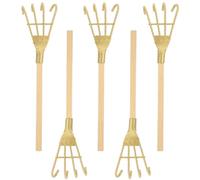 5 Pezzi Piccolo in Ferro per Cenere, Portatile, Leggero | Tavolo e Sabbiera, Colore Khaki, Facile da Riporre, Sicuro, per Decorazione Domestica
