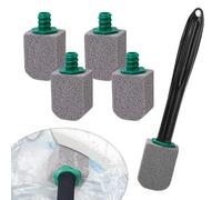 5 Pezzi Pietra Pomice WC,con 1Nero Manico (1 nera maniglia)