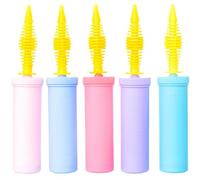 5 Pezzi Pompa Manuale per Palloncini Portatile, Gonfiatore | Design Portatile a Mano, per Gonfiare Articoli Domestici, Giubbotti Salvagente e Decorazioni Festa