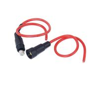 5 Pezzi Portafusibile per Auto 250v 10a 5x20mm a Vite Integrato