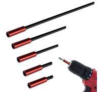 5 Pezzi Portainserti Lungo per Avvitatore, 50/60/100/150/300 mm Prolunghe Portainserti, Porta Inserti Magnetico Lungo Esagonale da 1/4", Prolunga Avvitatore, per Avvitatori Elettrici, Trapani