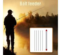 5 pezzi portatili a terra cavo ago ad aggancio in acciaio inossidabile pesca ad ago superiore for trapano.