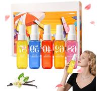 5 pezzi Profumo per capelli e spray per il corpo, 40 Ml Fragranza per Capelli e Corpo, profumo corpo spray da donna, set di profumi, profumi, profumi, da viaggio, regalo per donna (5PCS/40ML)