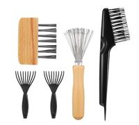 5 Pezzi Pulisci Spazzola per Capelli,Ottimo strumento per la pulizia di pettini e spazzole per capelli