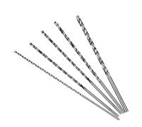 5 Pezzi Punta Elicoidale Extra Lunga 2 a 5 mm Diametro Punte Extra Lunghe 150-160mm Set di Punte Extra Lunghe per Alluminio, Legno, Plastica