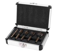 5 pezzi punta per smusso a cinque lame 82° utensile per la lavorazione del legno utensili manuali per carpenteria fabbro automobile lavorazione dei metalli acciaio ad alta