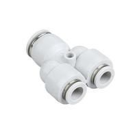 5 pezzi PYG PY Tubo flessibile pneumatico for aria compressa Tubo Raccordo rapido Connettore a forma di Y Divisore tipo a 3 vie 12MM 10MM 8MM 6MM 4MM 4 6 8(PYG8-6)