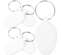 5 Pezzi Raschietto Portatile Multiuso in Plastica Bianco, Leggero | Struttura Robusta, Facile da Trasportare, Design Compatto, per Etichette e Gratta e Vinci Colore Casuale