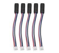 5 pezzi RC Crawler Attatore Batteria Cavo femmina a maschio PH2.0 3P Cavo di collegamento di estensione della batteria per parti di riparazione del crawler RC