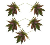 5 Pezzi Realistici Piante Grasse Artificiali Fiori Di Agave Piante Per La Casa