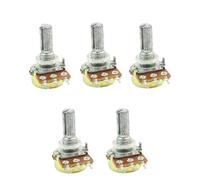 5 pezzi Resistenza potenziometro WH148 3 pin 1K 2K 5K 10K 20K 50K 100K 500K 1M Ohm Potenziometri rotativi lineari conici Resistore 20mm(20K Ohm)