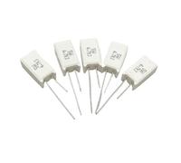 5 pezzi Resistori in cemento verticali da 5 W 0,01~300 K ohm 5% 0,01 R 0,15 R 0,22 R 0,25 R 0,39 R 0,47 R 1 R 10 RJ 100 R 300 K Resistori ceramici(1.5M)