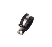 5 pezzi rivestiti in gomma P clip tipo R morsetto for tubo cavo di montaggio tubo flessibile morsetto for tubo morsetto fisso staffa for tubo(10mm)