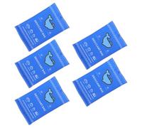 5 Pezzi Sacchetto Assorbiumidità Indicatore Colore Blu Rosa | Uso Appeso o Piatto, Silicone Riutilizzabile, per Scatole e Cabina Barca